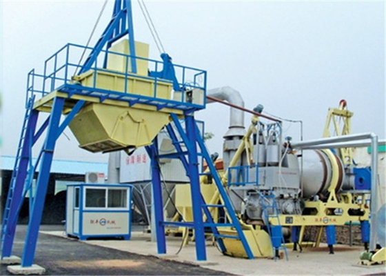 Chine l'asphalte 1000kgs a produit l'usine mobile de mélange de tambour d'asphalte, usine de béton de l'asphalte 20TPH fournisseur