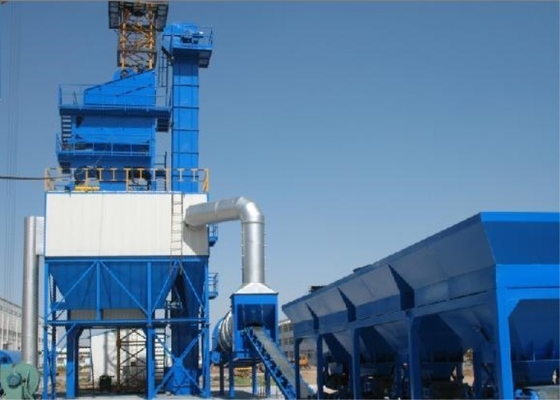 Chine Usine stationnaire de mélange en lots d'asphalte de GLB -1200 100 tonnes d'ascenseur de seau chaud fournisseur