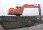 Excavatrice lourde de déplacement d'équipement de grand couple avec la structure dépistée de ponton fournisseur